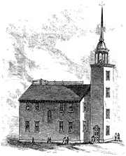 illustration of Long Lane church.