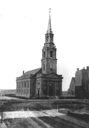 Arlington Street Church in the 19th century